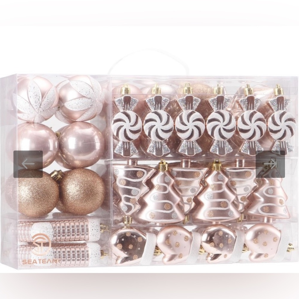 Copy listing Sea Team 77-Pack Assorted Shatterproof Christmas Balls